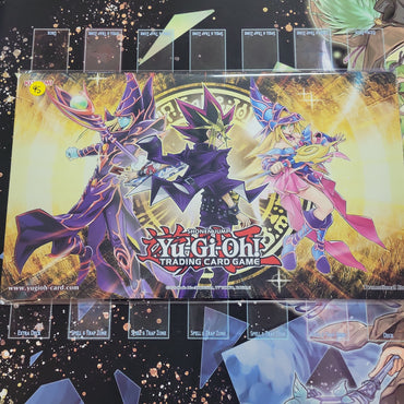 Yu-Gi-Oh! 2020 Win-A-Mat Playmat - Yami Yugi, Dark Magician, Dark Magician Girl