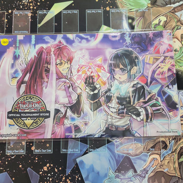 Yu-gi-oh! Playmat Back to Duel Evil Twin Present - Konami Official