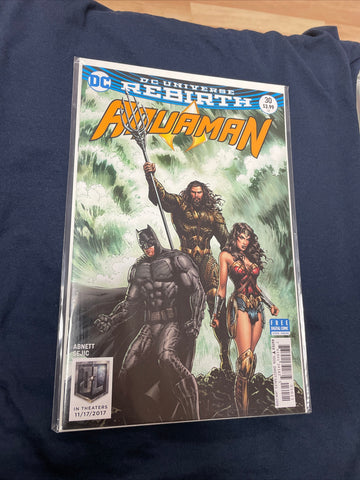Aquaman #30 Vol 8 DC Universe Rebirth Comics 2016 NM 2017 Variant Cover (B2)
