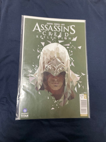 Assassin's Creed Reflections #2D Variant 2017 Rare Comic Book Titan Comics