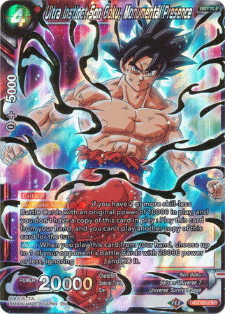 goku pokemon cards Ultra Instinct Son Goku, Monumental Presence (DB2-002) [Divine Multive This is of the PSA 9 MINT Zapdos 028 Card:sv11b 123