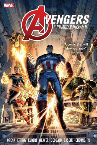 Avengers By Jonathan Hickman Omnibus Hardcover Volume 01 Weaver Cover