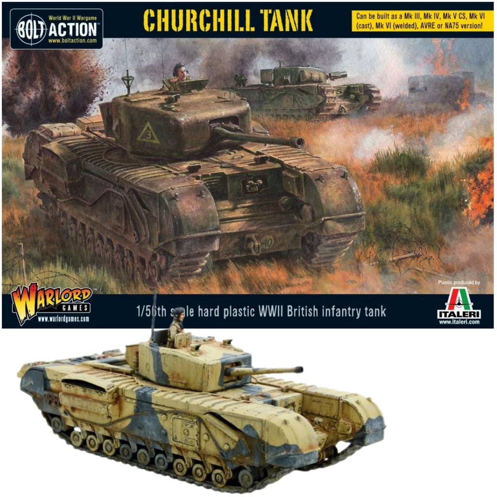 Bolt Action: Churchill Tank (plastic) - Tower of Games