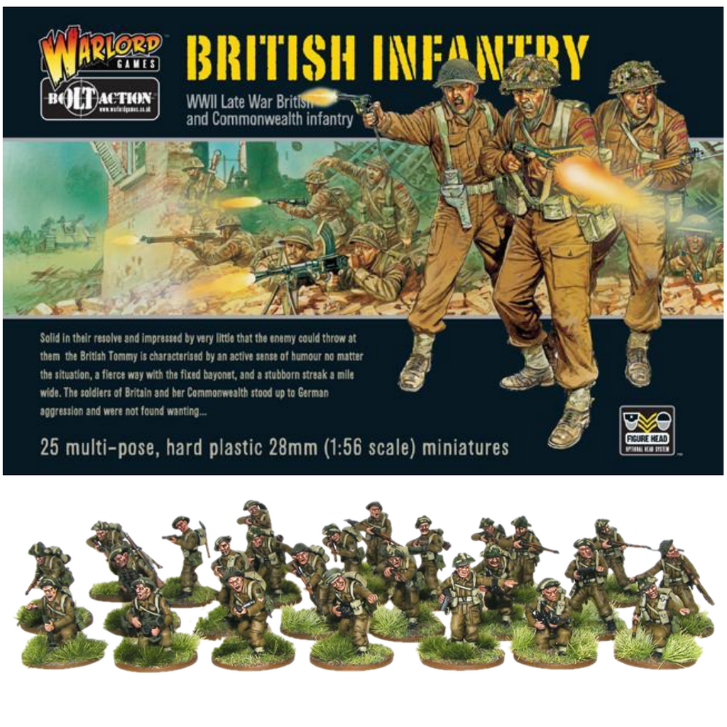 WWII British Infantry Plastic Boxed Set