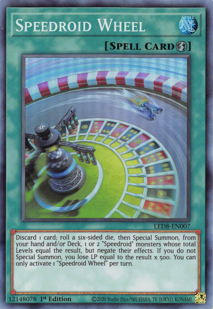 yugioh speedroid cards Dupligate - LED8-EN008 Rare All cards will be carefully packed for safe transit. YGO Custom Card: Turbo Zone