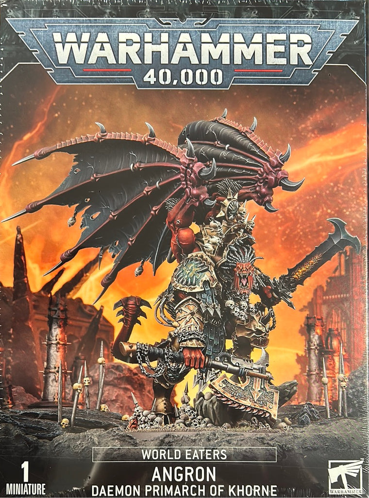 Warhammer 40k World Eaters: Angron Daemon outlet Primarch Of Khorne