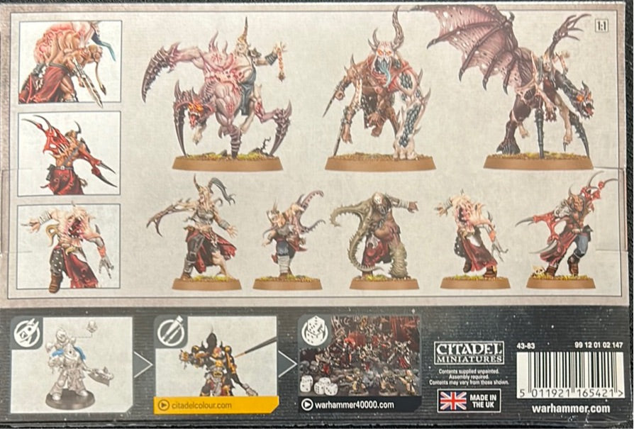 Warhammer 40K Next Week: Codex Chaos Daemons Arrives With New Chaos Cultists And Possessed