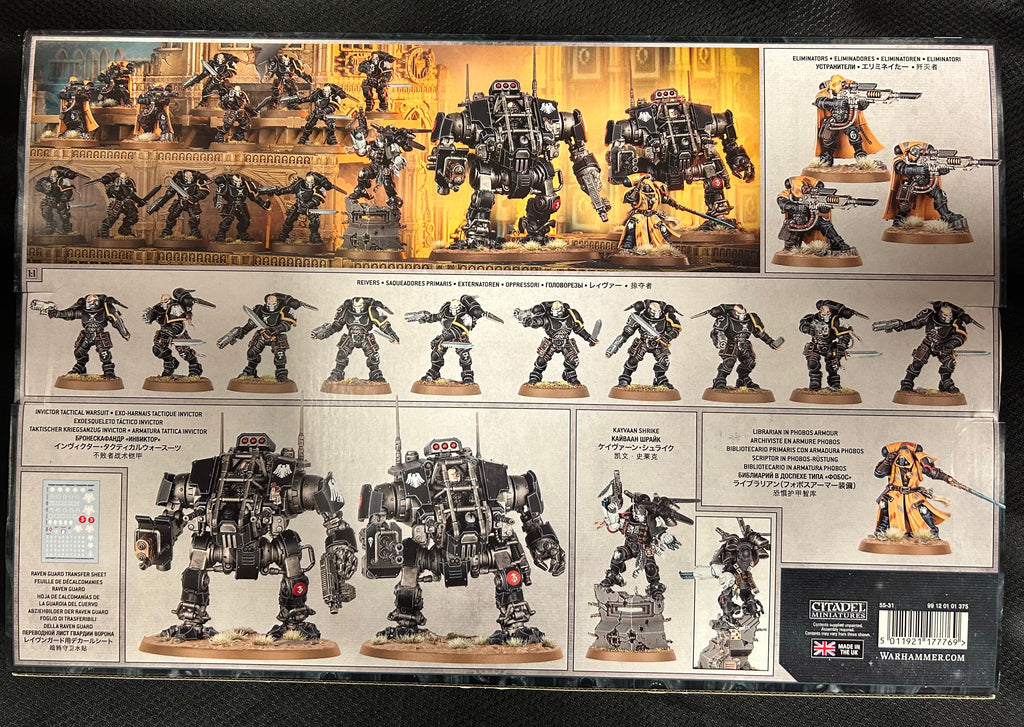 Warhammer 40,000 Raven guard バトルフォース Warhammer 40,000 Raven guard バトルフォース