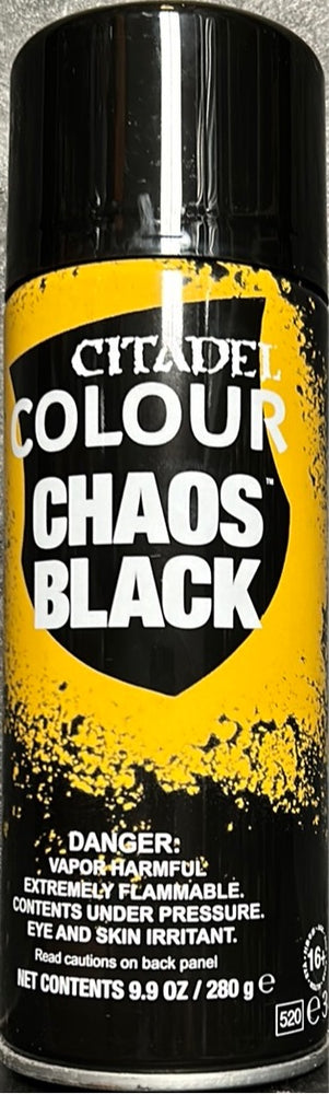 Citadel Colour Primer Chaos Black