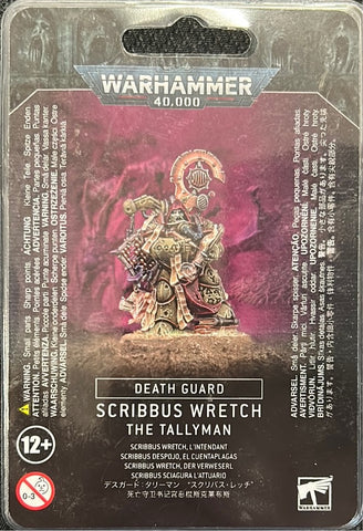 Death Guard Scribbus Wretch, the Tallyman