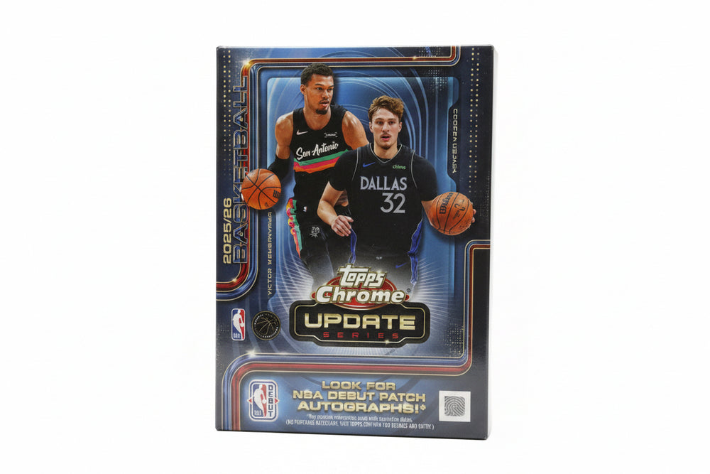 2025-26 Topps Chrome Update Series Basketball Blaster Box