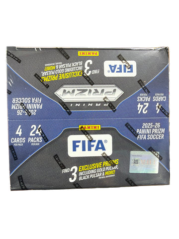 2025-26 Panini Prizm FIFA Soccer Retail Box