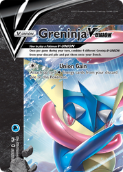 Greninja V-Union (SWSH155) [Sword & Shield: Black Star Promos]