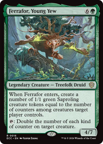 Ferrafor, Young Yew [Lorwyn Eclipsed Commander]