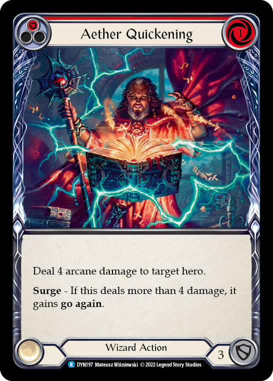 Aether Quickening (Red) [DYN197] (Dynasty)