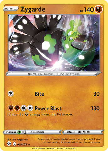 Zygarde (028/073) [Sword & Shield: Champion's Path]