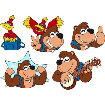 You Tooz - Banjo Kazooie Banjo Pin Set of 5