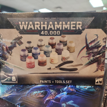 Warhammer 40k - Paint + Tools Set