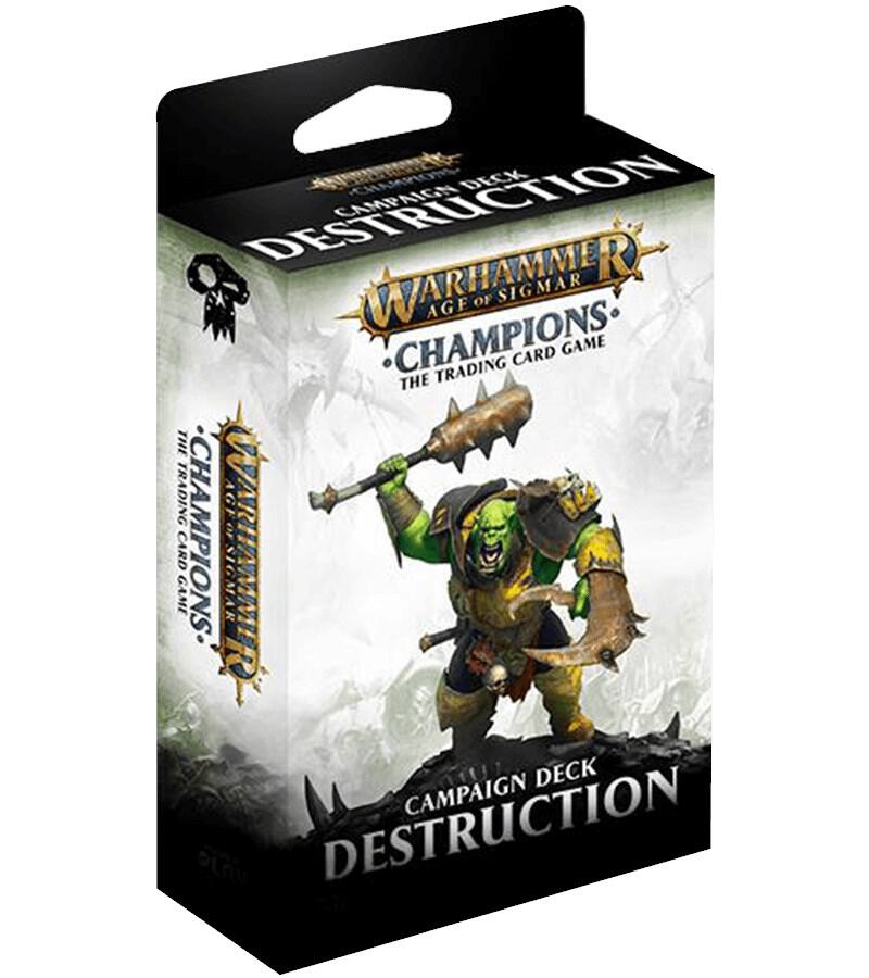 Warhammer: Age of Sigmar - Campaign Deck: Destruction - Wave 1