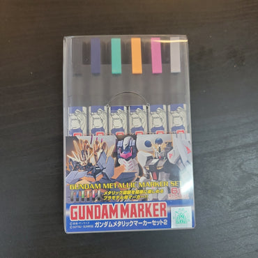 Gundam Marker Metallic Set 2 Box - 6