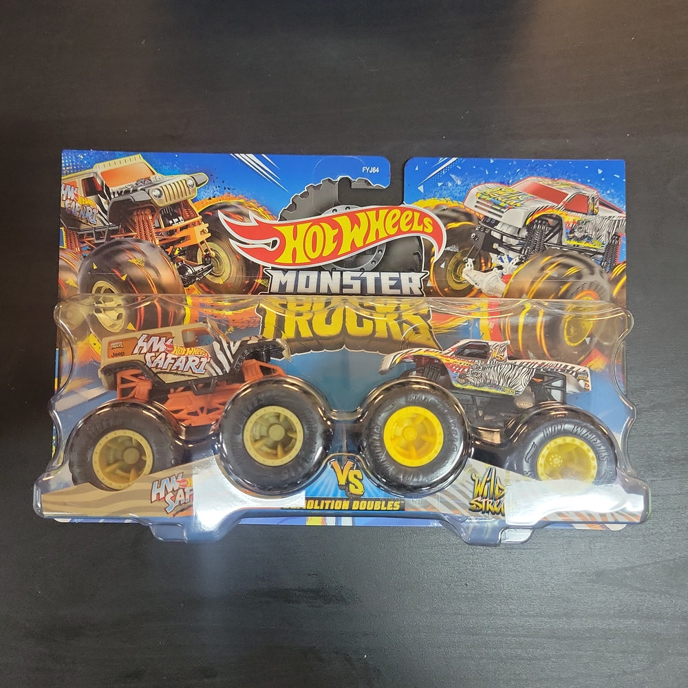 Hot Wheels Monster Trucks - Safari & Wild Streak