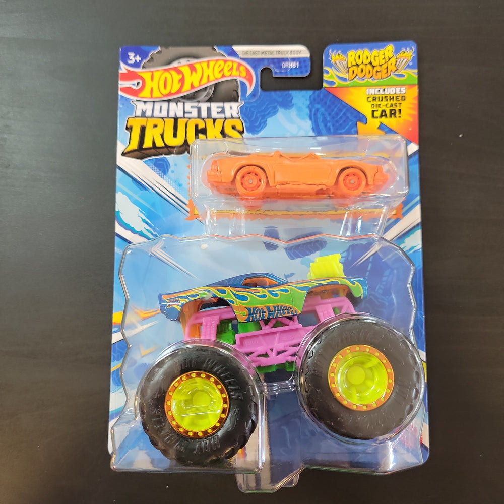 Hw Monster Truck 2 Pack - Rodger Dodger