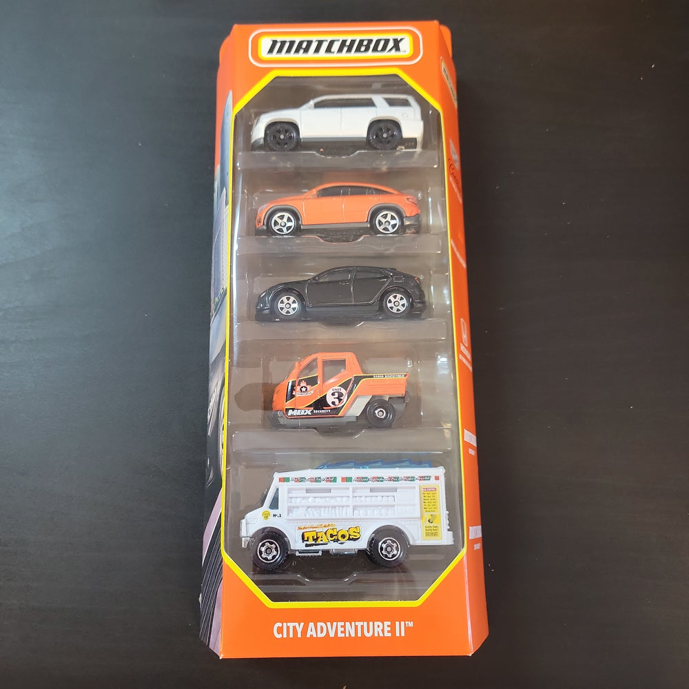 Matchbox 5 Pack - City Adventure 2