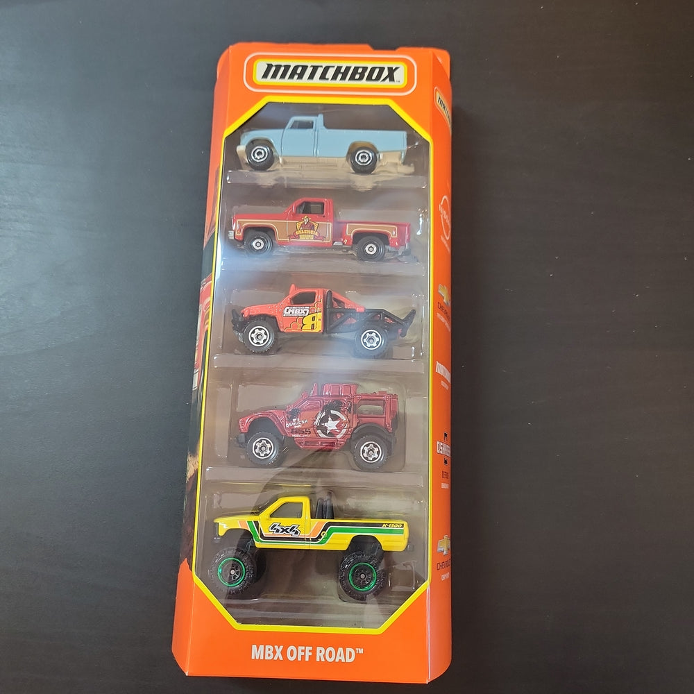 Matchbox 5 Pack - MBX Off Road