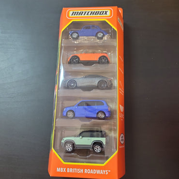 Matchbox 5 Pack - MBX British Roadways