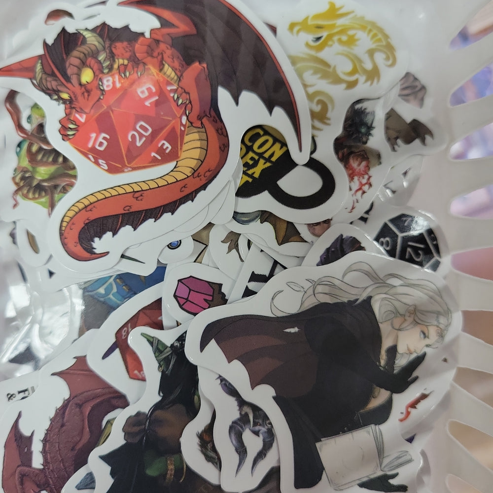 Dungeons and Dragons Sticker
