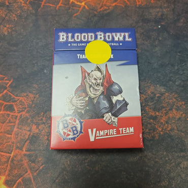 Blood Bowl - Vampire Team Card Pack Used #375