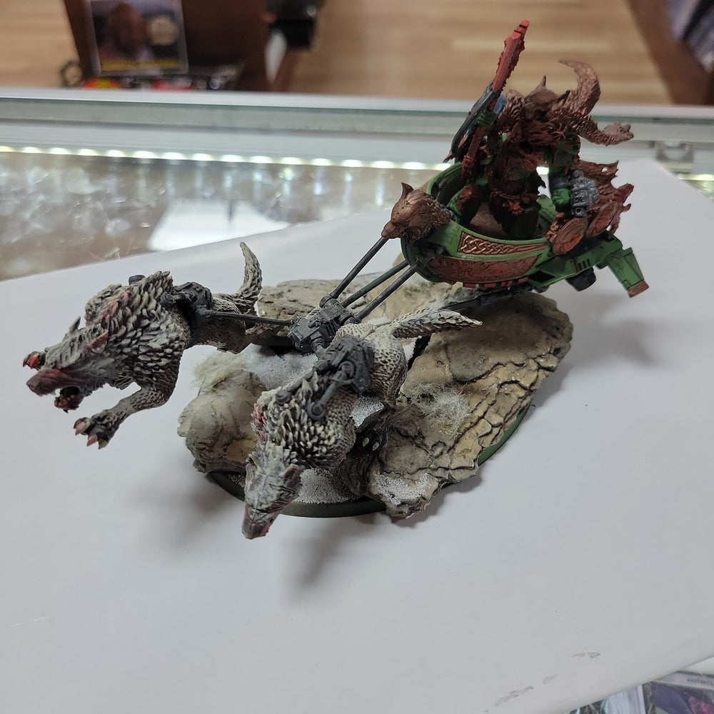 Space Wolves - Logan Grimnar on Stormrider Used #463