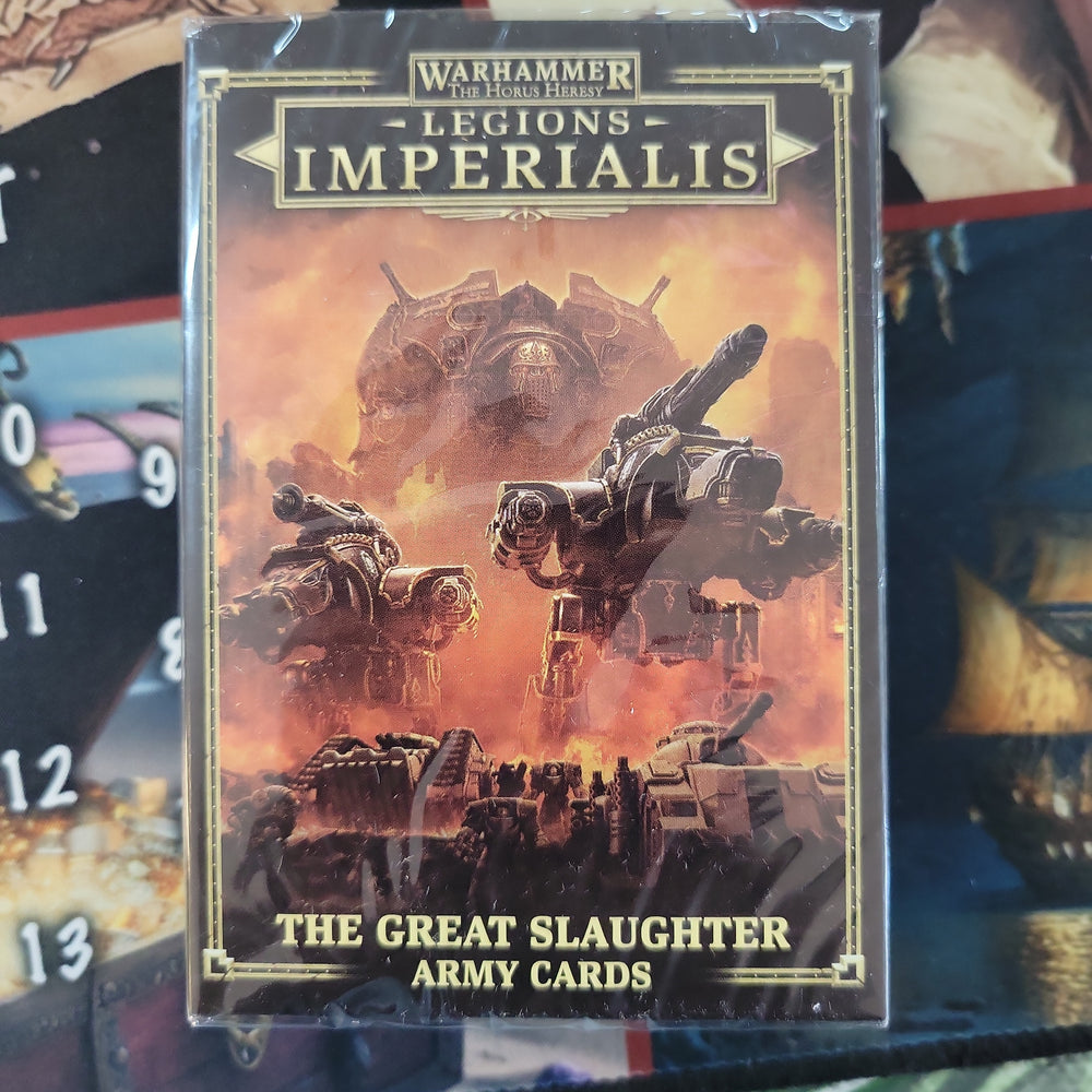 Legion Imperialis - The Great Slaughter Army Cards