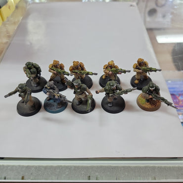 Astra Militarum - Cadian Shock Troops Used #611