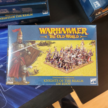 Kingdom of Bretonnia - Knights of the Realm on Foot