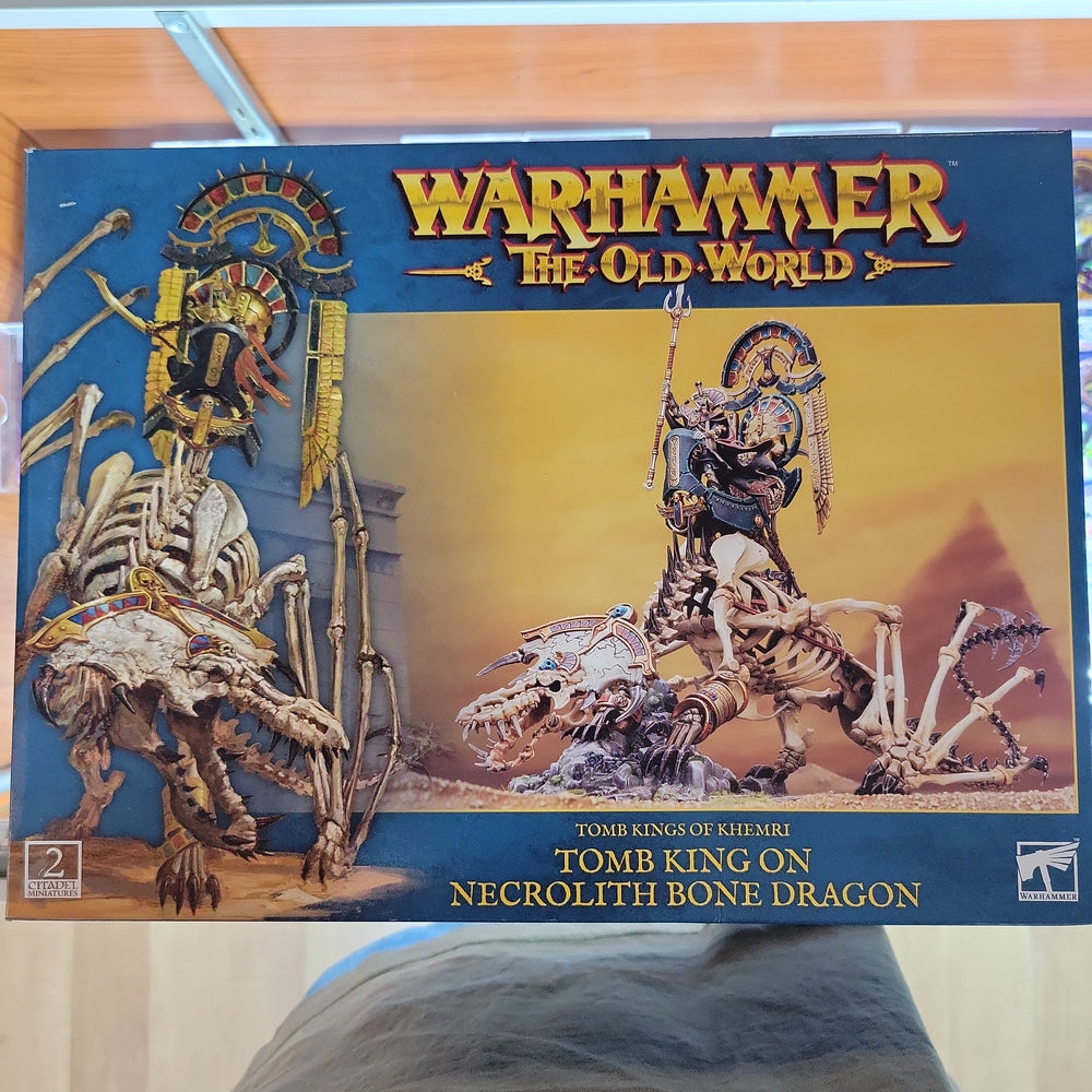 Tomb Kings - Tomb King on Necrolith Bone Dragon