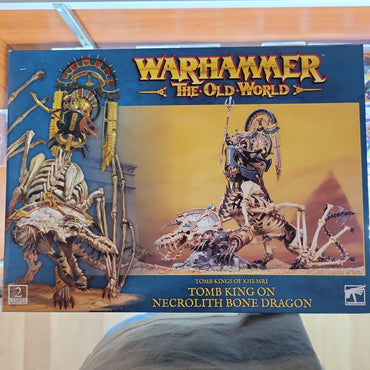 Tomb Kings - Tomb King on Necrolith Bone Dragon