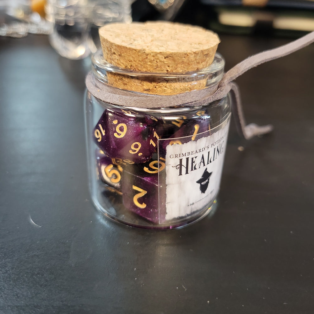 Grimbeards Dice Potion - Purple