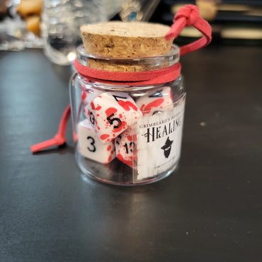 Grimbeards Dice Potion - White/Red