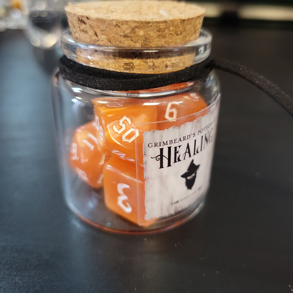 Grimbeards Dice Potion - Orange