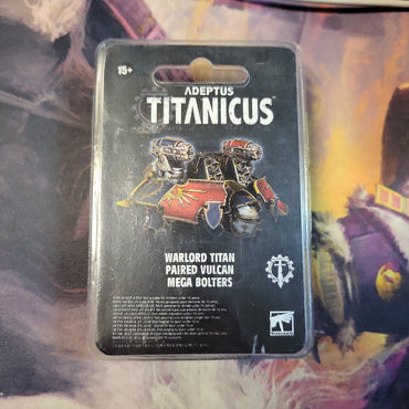 Adeptus Titanicus - Warlord Titan Paired Vulcan Mega Bolters