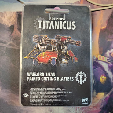 Adeptus Titanicus - Warlord Titan Paired Gatling Blasters