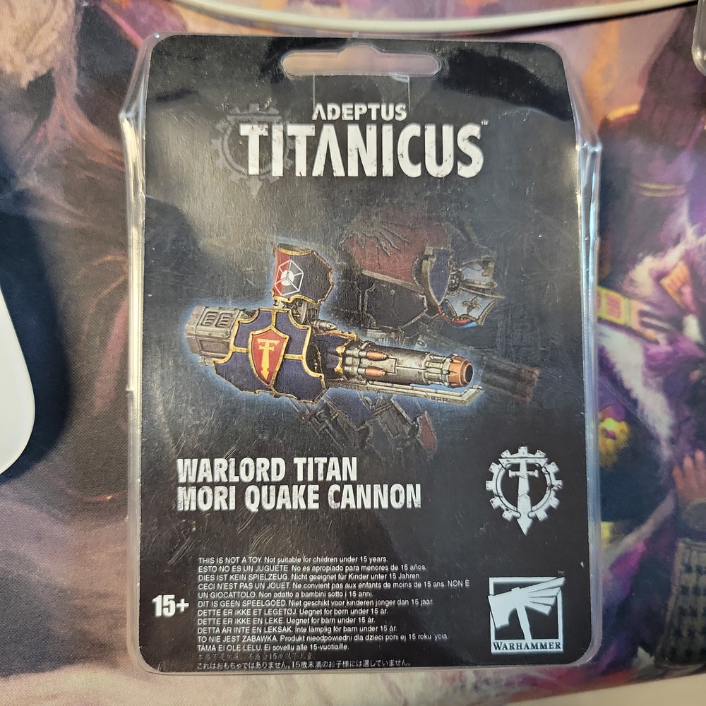 Adeptus Titanicus - Warlord Titan Mori Quake Cannon