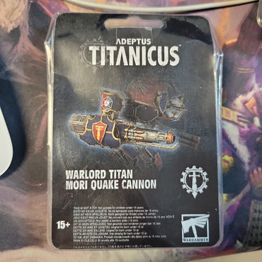 Adeptus Titanicus - Warlord Titan Mori Quake Cannon