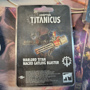 Adeptus Titanicus - Warlord Titan Macro Gatling Blaster