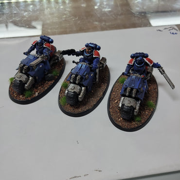 Space Marines - Outrider Squad Used #634