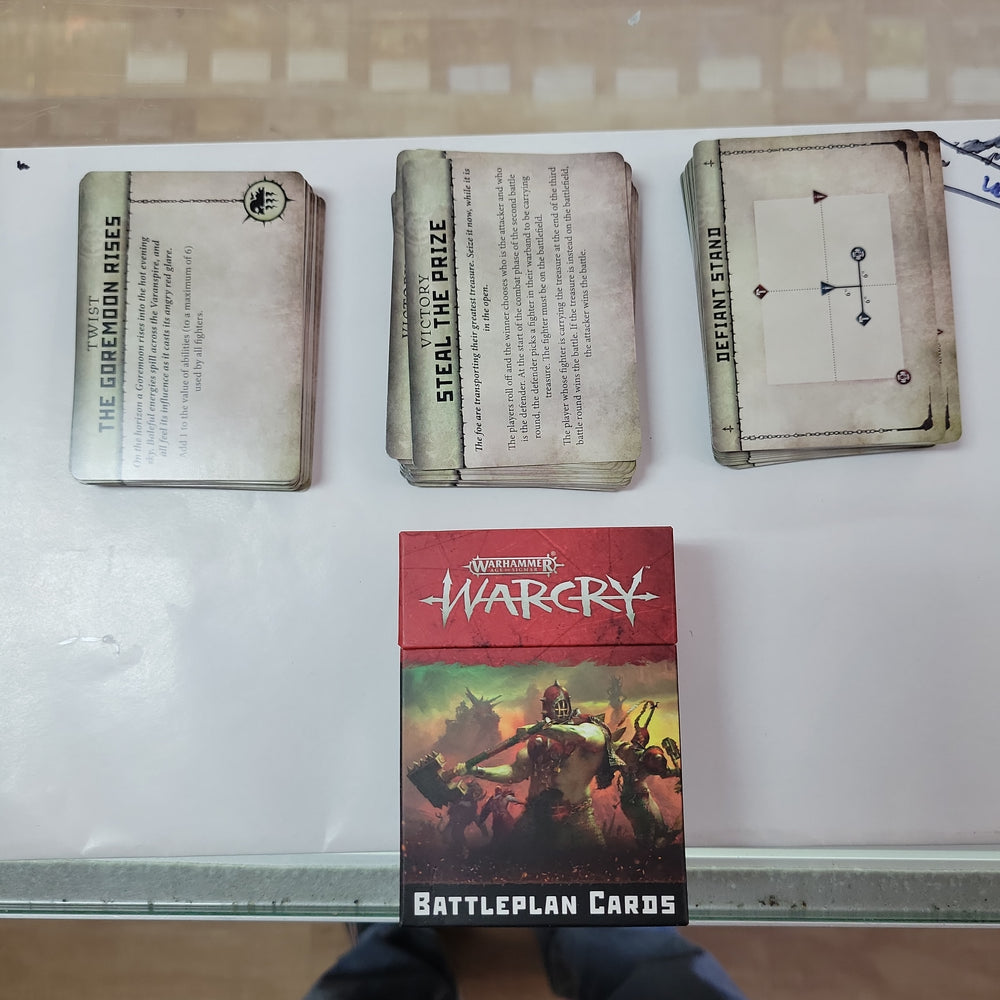 Warcry - Battleplan Cards Used #648