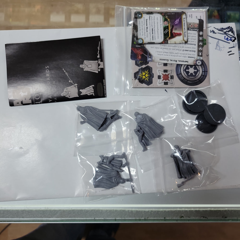 Star Wars Legion - Imperial Royal Guards Used #653