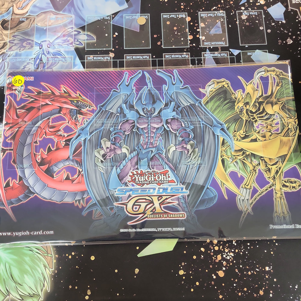 Speed Duel GX Duelist Of Shadows Official Yugioh Konami Playmat Sacred Beast