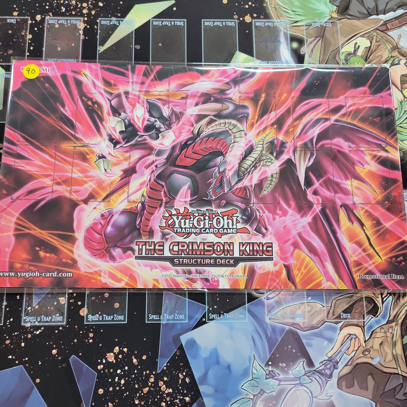 Yu-Gi-Oh The Crimson King Play Mat Sneak Peek Playmat New